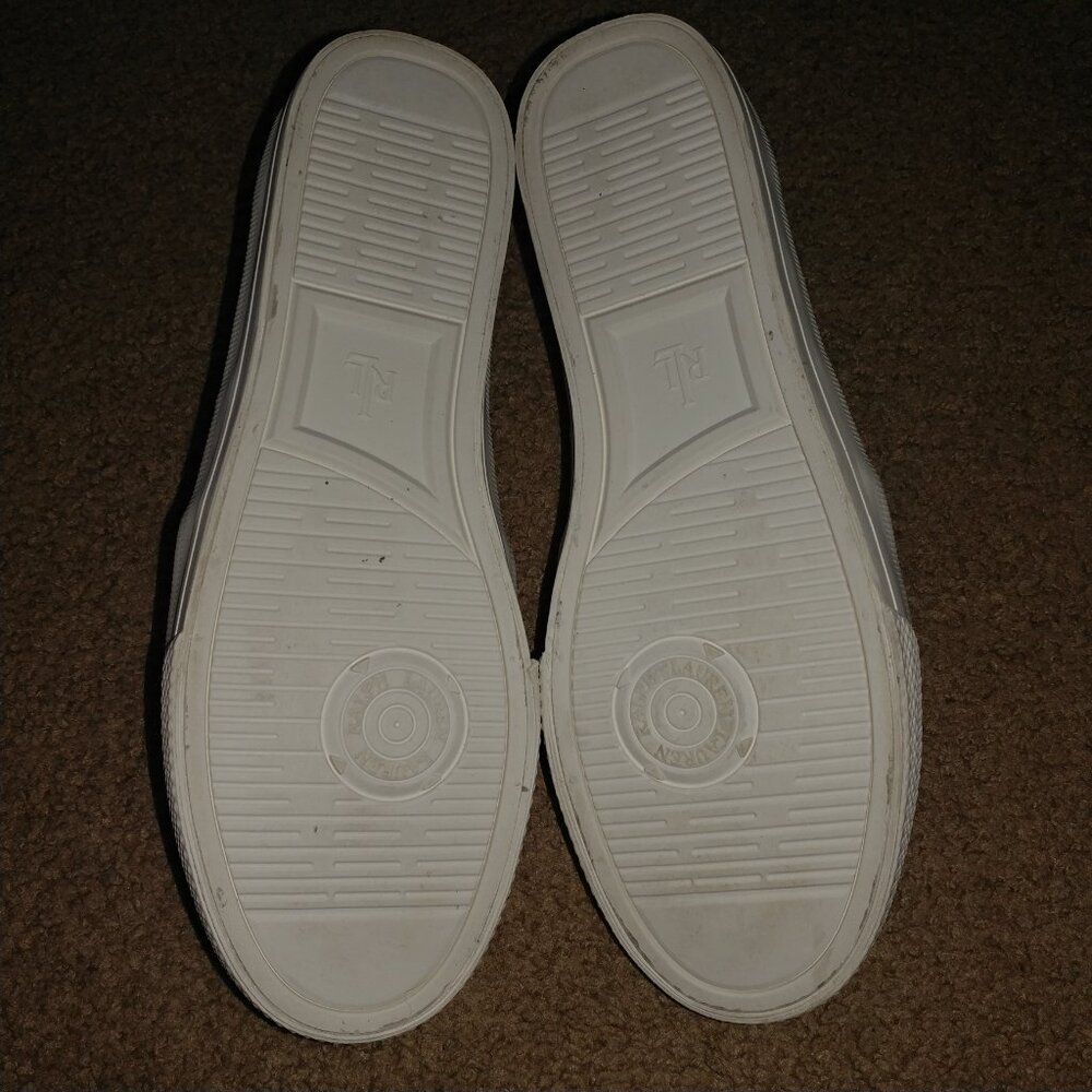 RALPH LAUREN Jinny Logo Slip-On Sneakers - Shell Coral - Women's Size 8.5B - NWB - Picture 7 of 9